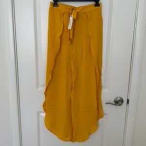 Yellow Tie Pants